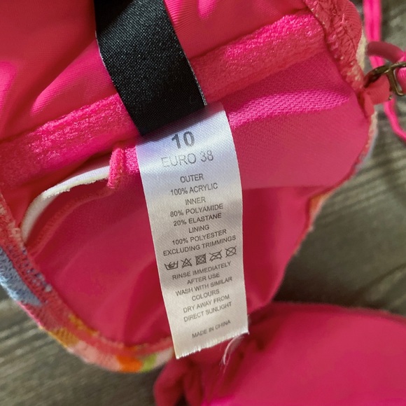 Bohemian style swim top 10/38 - Picture 3 of 3